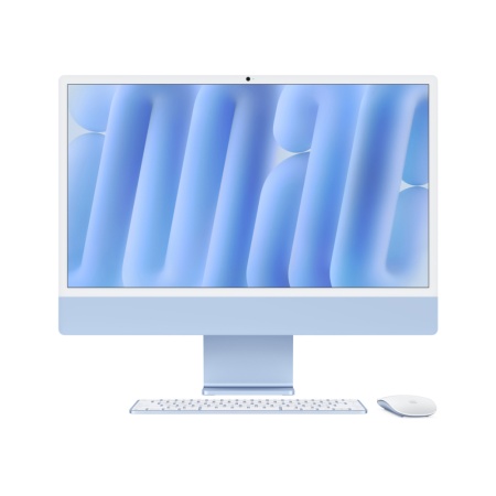 Apple iMac 24" (M4, 2024) 8/8 16 ГБ / 256 ГБ SSD Цвет: Синий