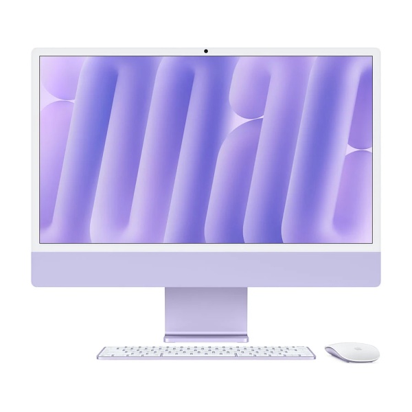 Apple iMac 24" (M4, 2024) 8/8 16 ГБ / 256 ГБ SSD Цвет: Фиолетовый