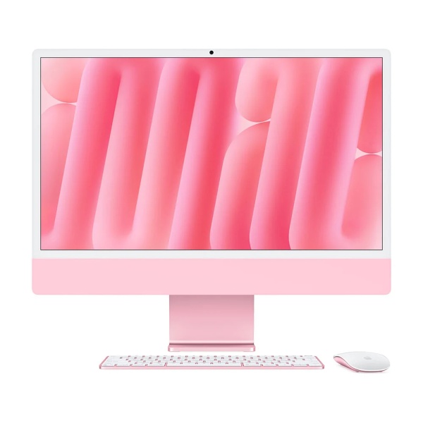 Apple iMac 24" (M4, 2024) 10/10 16 ГБ / 256 ГБ SSD Цвет: Розовый