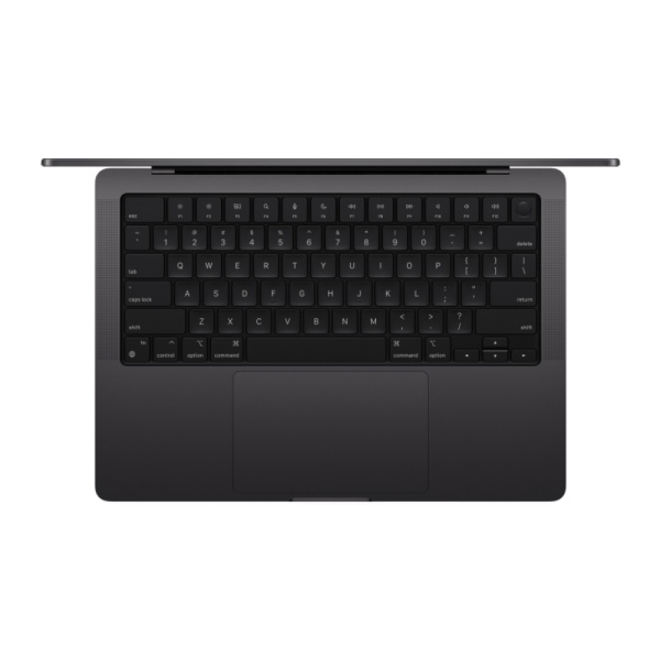 Ноутбук Apple MacBook Pro 14" (M4, 2024), 16 ГБ / 512 ГБ SSD, "Космический черный"