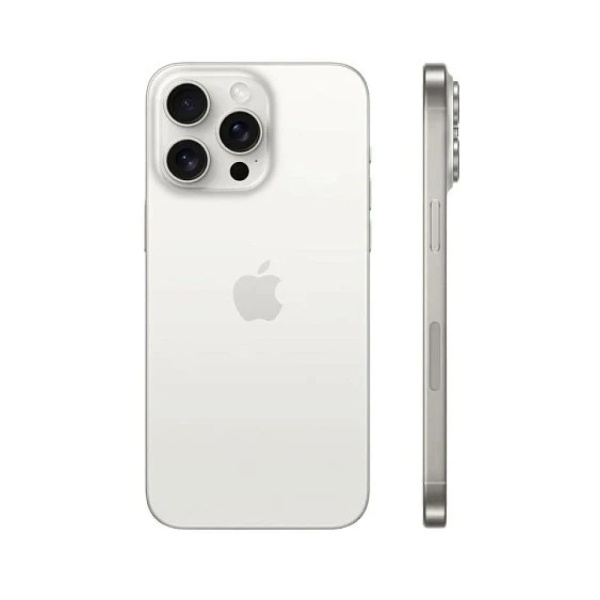 Смартфон Apple iPhone 15 Pro Max 512 ГБ (nano-SIM + eSIM). Цвет: "Белый Титановый"