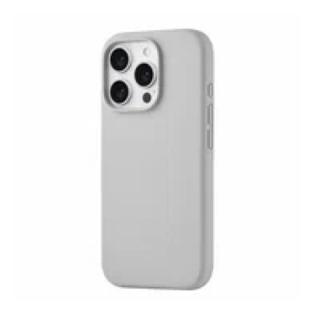 Чехол защитный uBear Touch Mag Case для iPhone 16 Pro. Цвет: светло-серый