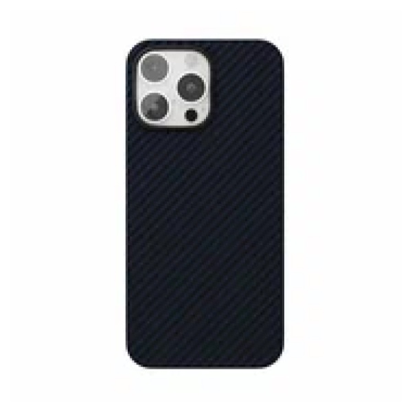 Чехол защитный vlp kevlar case с MagSafe для iPhone 16 Pro. Цвет: черный