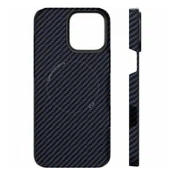 Чехол защитный vlp kevlar case с MagSafe для iPhone 16 Pro Max. Цвет: черный