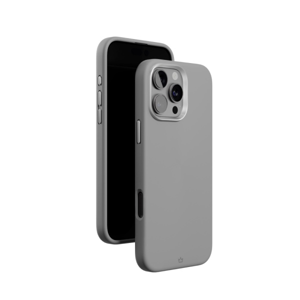 Чехол защитный vlp aster pro case с MagSafe для iPhone 16 Pro Max. Цвет: серый