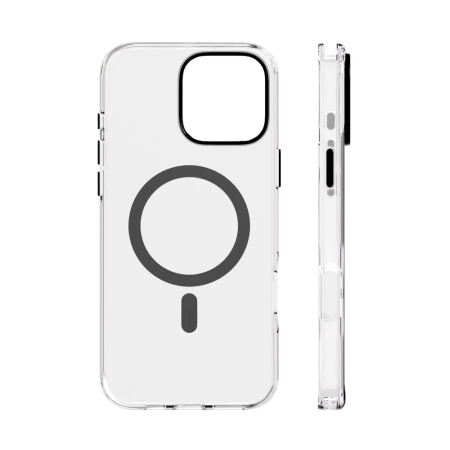 Чехол защитный vlp diamond case с MagSafe для iPhone 16 Pro Max. Цвет: черный