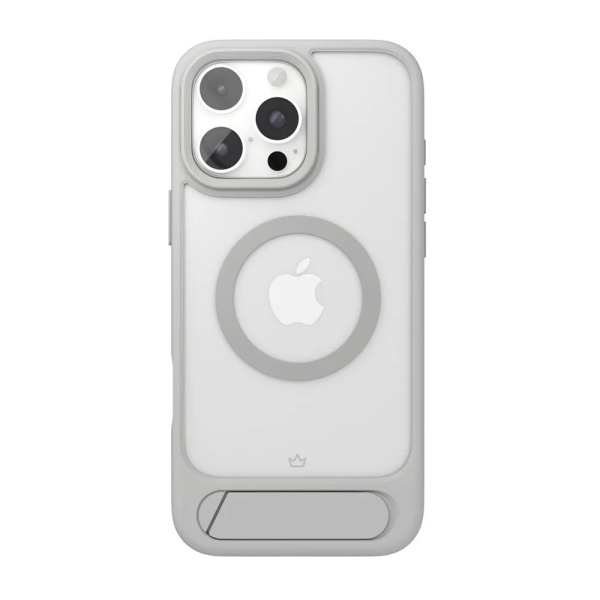 Чехол защитный vlp reels case с MagSafe для iPhone 16 Pro Max. Цвет: серый