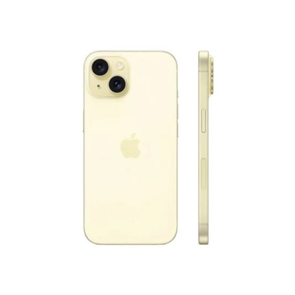 Смартфон Apple iPhone 15 128 ГБ (dual nano-SIM). Цвет: желтый