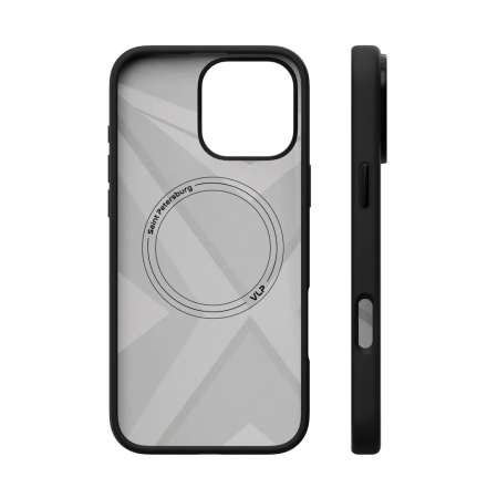 Чехол защитный vlp aster pro case с MagSafe для iPhone 16 Pro. Цвет: черный