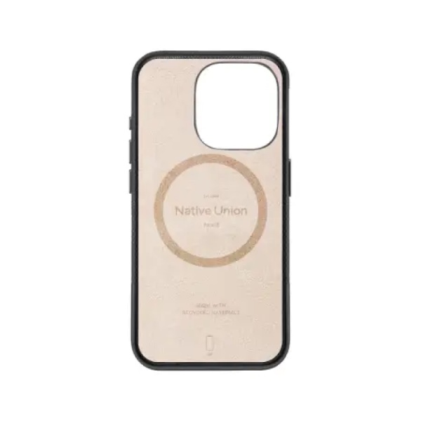 Чехол защитный Native Union (RE)CLASSIC CASE с MagSafe для iPhone 16 Pro. Цвет: черный