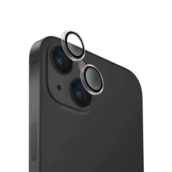 Защитное стекло Uniq OPTIX Camera Lens для камеры iPhone 15/15 Plus. Цвет: прозрачный