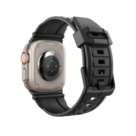 Ремешок SPIGEN RUGGED ULTRA BAND для Apple Watch 42/44/45/49мм. Цвет: черный