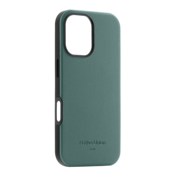 Чехол защитный Native Union Active Case с MagSafe для iPhone 16. Цвет: зеленый сланец