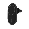 Автомобильный держатель Belkin BoostCharge Wireless Magnetic Car Phone Holder. Цвет: черный