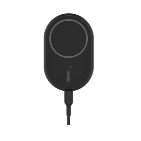 Автомобильный держатель Belkin BoostCharge Wireless Magnetic Car Phone Holder. Цвет: черный