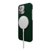 Чехол защитный vlp kevlar case с MagSafe для iPhone 16 Pro. Цвет: зеленый