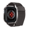 Ремешок и защитный чехол SPIGEN METAL FIT PRO для Apple Watch 44/45мм. Цвет: графит