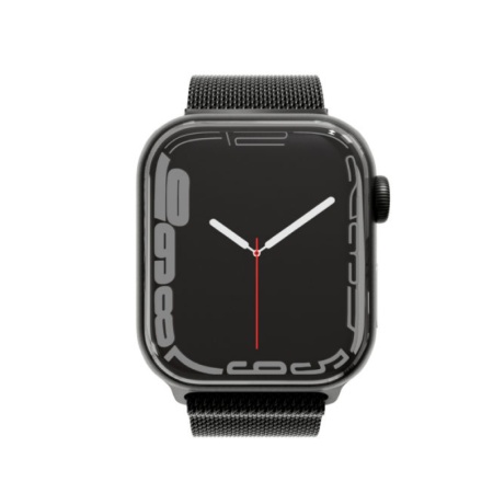 Ремешок из нержавеющей стали VLP Milanese Band Pro для Apple Watch 42мм/44мм/45мм. Цвет: титановый