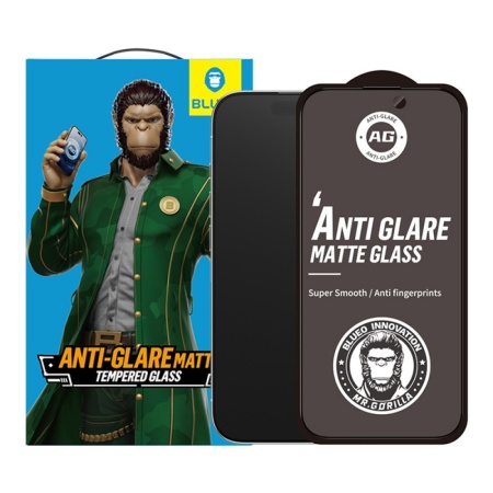Защитное стекло BlueO Anti-glare Matte Anti-Static для iPhone 16 Plus/15 Plus