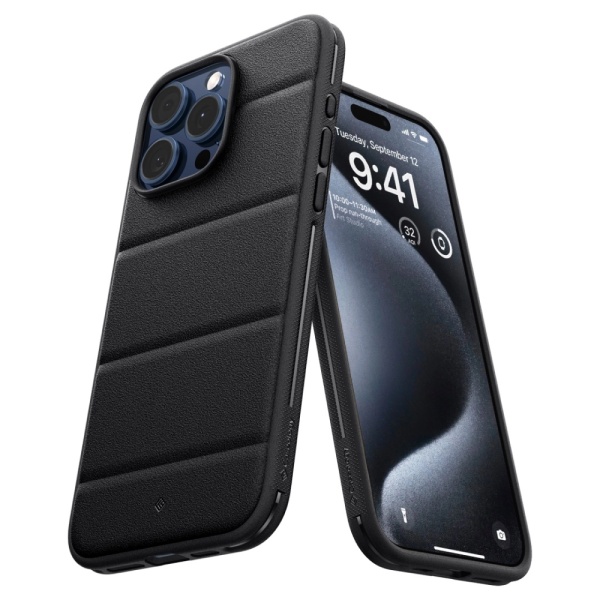 Чехол защитный Spigen Caseology Athlex для iPhone 15 Pro. Цвет: чёрный