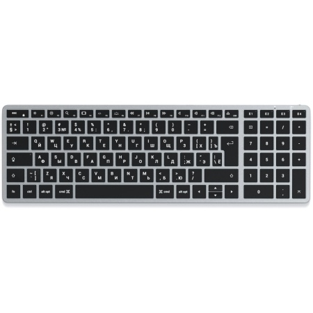 Беспроводная клавиатура Satechi Slim X2 Bluetooth Keyboard RU. Цвет: "серый космос"