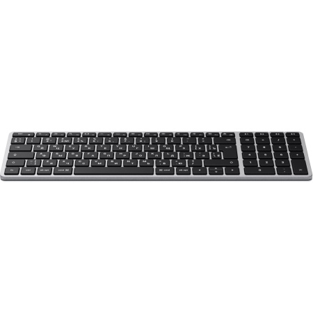 Беспроводная клавиатура Satechi Slim X2 Bluetooth Keyboard RU. Цвет: "серый космос"