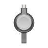Беспроводное зарядное устройство Energea Watchpod 3 USB-C для Apple Watch. Цвет: темно-серый: