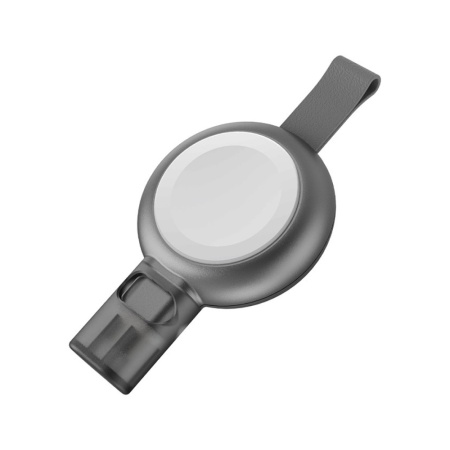 Беспроводное зарядное устройство Energea Watchpod 3 USB-C для Apple Watch. Цвет: темно-серый: