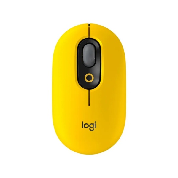 Беспроводная компьютерная мышь Logitech POP Цвет: желтый