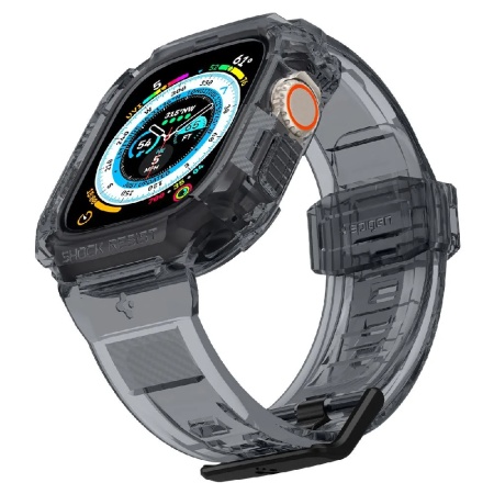 Чехол Spigen Rugged Armor Pro для Apple Watch Ultra 49мм. Цвет: прозрачный