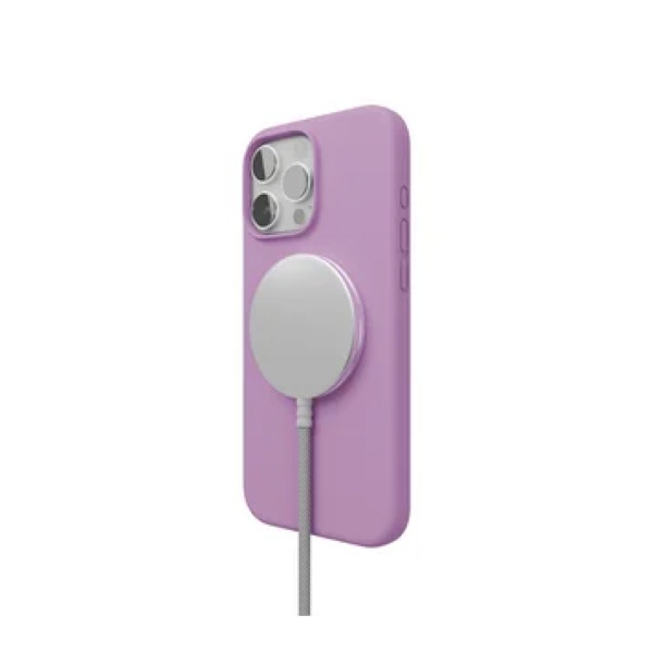 Чехол защитный vlp aster case с MagSafe для iPhone 16. Цвет: розовый