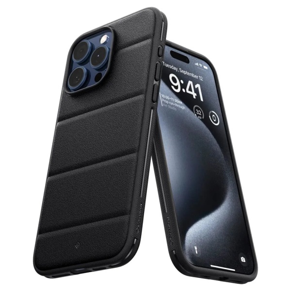 Чехол защитный Spigen Caseology Athlex для iPhone 15 Pro Max. Цвет: чёрный