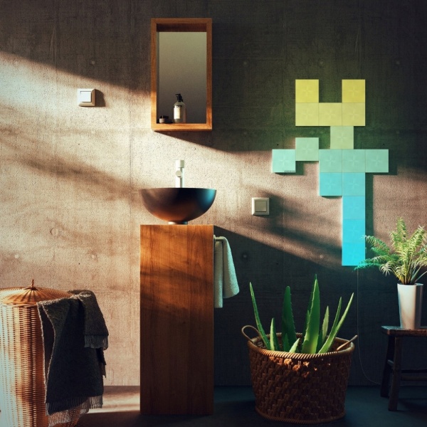 Светильник светодиодный Nanoleaf Canvas Smarter Kit, 17 панелей, контроллер