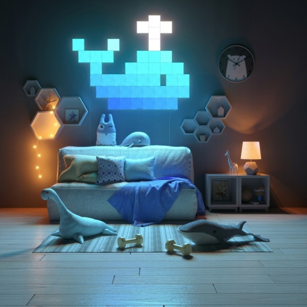 Светильник светодиодный Nanoleaf Canvas Smarter Kit, 17 панелей, контроллер