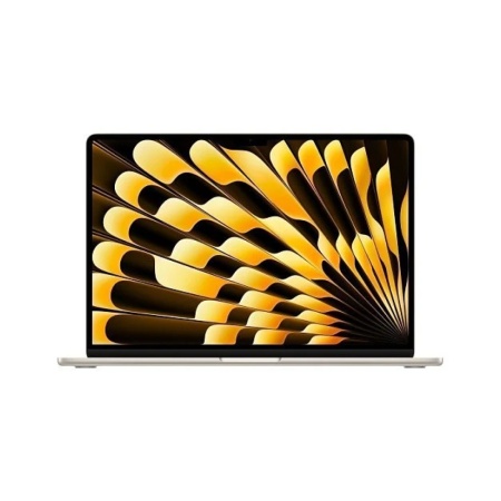 Ноутбук Apple MacBook Air 13" (M3, 2024), 16 ГБ / 256 ГБ SSD Цвет: "Сияющая звезда"