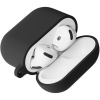 Чехол vlp Charm Case для AirPods 4, силикон. Цвет: черный