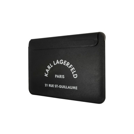 Чехол Lagerfeld Saffiano Sleeve RSG для ноутбуков 13"/14". Цвет: чёрный
