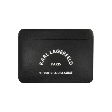 Чехол Lagerfeld Saffiano Sleeve RSG для ноутбуков 13"/14". Цвет: чёрный