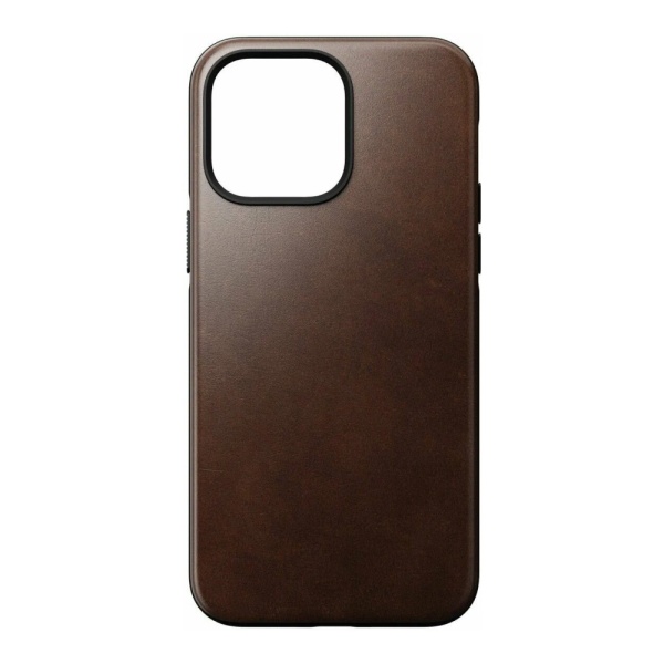 Чехол Nomad Modern Leather MagSafe Case для iPhone 14 Pro Max. Цвет: коричневый