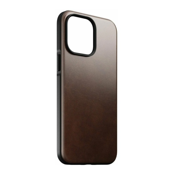 Чехол Nomad Modern Leather MagSafe Case для iPhone 14 Pro Max. Цвет: коричневый