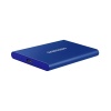 Внешний SSD диск Samsung T7 R1050/W1000 Мб/сек, USB 3.2, 500Гб. Цвет: синий