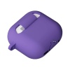 Чехол vlp Charm Case для AirPods 4, силикон. Цвет: лавандовый