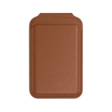 Магнитный бумажник с подставкой Satechi Magnetic Wallet Stand. Цвет: коричневый