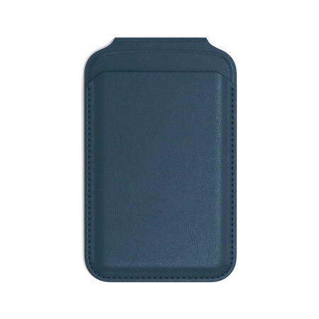 Магнитный бумажник с подставкой Satechi Magnetic Wallet Stand. Цвет: синий