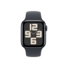 Apple Watch SE (2024), 40мм, корпус из алюминия цвета "Тёмная ночь", Спортивный ремешок (S/M)