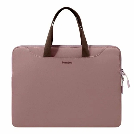 Сумка Tomtoc Laptop TheHer Light-A21 Dual-color Slim Laptop Handbag для ноутбуков 13.5".Цвет: малина