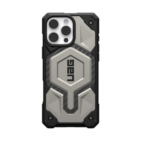 Чехол UAG Monarch Pro для iPhone 16 Pro. Цвет: серый