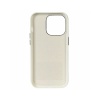 Чехол K-DOO Noble Collection Magsafe для iPhone 14 Pro Max, кожа. Цвет: белый