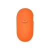 Чехол UNIQ NEXO для AirPods 4, силикон с карабином и заушинами. Цвет: оранжевый