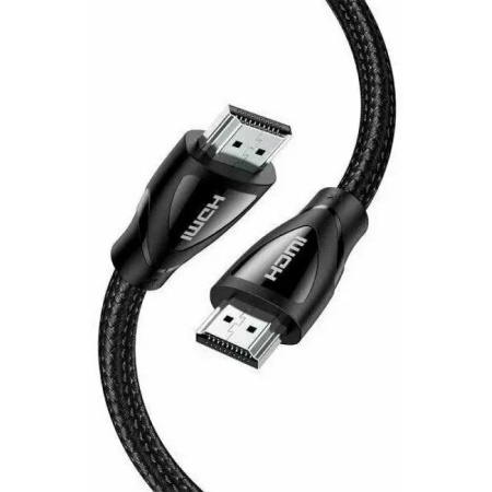 Кабель UGREEN HD140 HDMI 2.1 Male To Male Cable 8K Braided Cable, 3 м. Цвет: чёрный